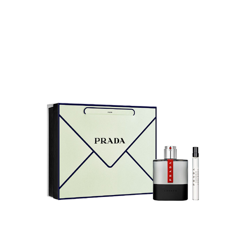 Prada Luna Rossa Black EDT 100ml 2 Piece Gift Set