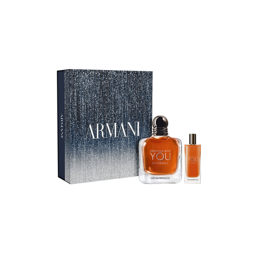 Emporio Armani Stronger With You Intensely EDP Intense 100ml 2 Piece Gift Set
