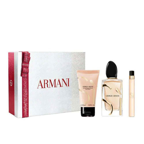 Giorgio Armani Si EDP 100ml 3 Piece Gift Set
