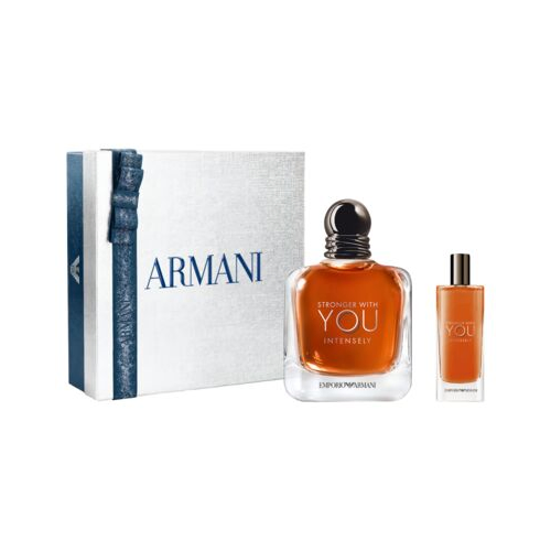 Giorgio Armani Stronger With You Intensely EDP 100ml 2 Piece Gift Set