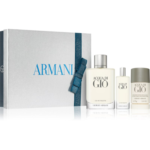 Giorgio Armani Acqua di Gio ETD 100ml 3 Piece Gift Set