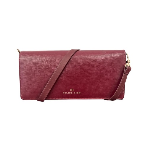Celine Dion Cavantina Dark Red Side Bag