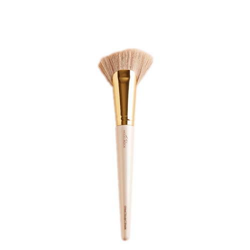MODELROCK GOLD LUXE Face Makeup Brush "Chisel-Sculpt-Shade"