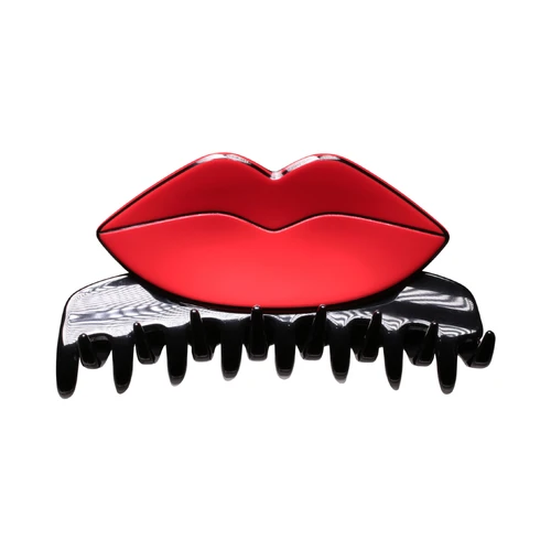 Paris Mode Lip Medium Claw Clip