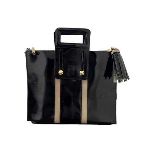 Celine Dion Brio Black Combo Handbag 