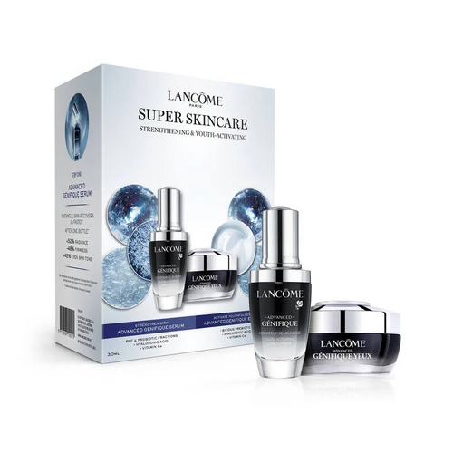 Lancome Advanced Genifique Eye Cream 15ml & Serum 30ml Super Skincare 2 Piece Set