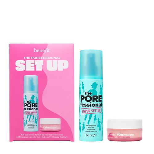 Benefit Cosmetics POREfessional Set Up Setting Spray and Powder Duo
