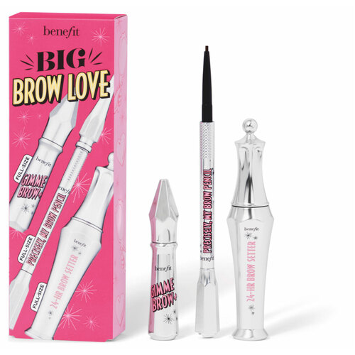 Benefit Cosmetics Big Brow Love Eyebrow Set 5 Warm Black-Brown
