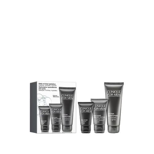 Clinique For Men Daily Oily-Free Hydration 3 Piece Set