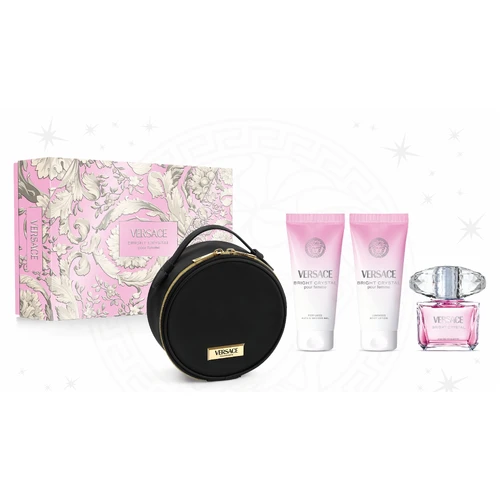 Versace Bright Crystal EDT 90ml 4 Piece Gift Set