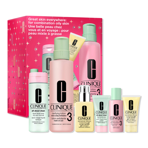 Clinique Great Skin Everywhere For Oily Skin 6 Piece Gift Set