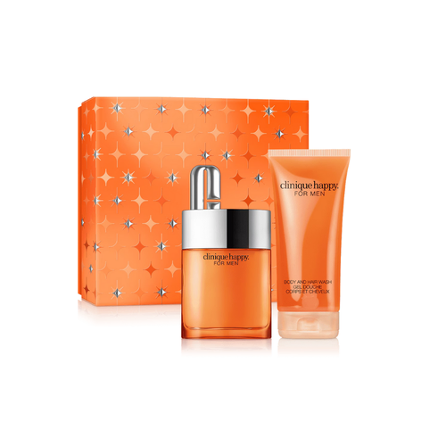 Clinique Happy For Him EDT 100ml 2 Piece Gift Set