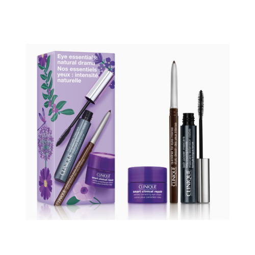 Clinique Eye Essentials: Natural Drama 3 Piece Set
