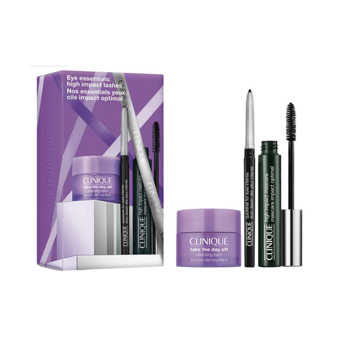 Clinique Eye Essentials: High Impact Lashes 3 Piece Set 