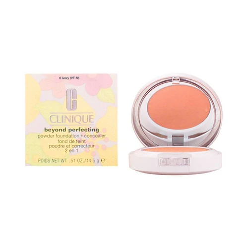 Clinique Beyond Perfecting Powder Foundation + Concealer Ivor-14.5gm