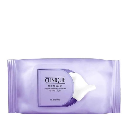 Clinique Take The Day Off Cleansing Towelettes For Face & Eyes (Pack 50)