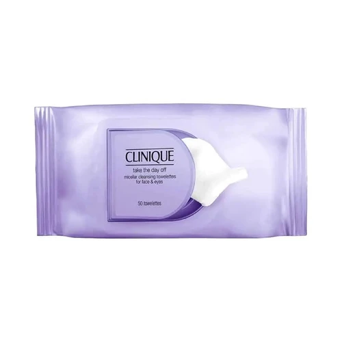 Clinique Take The Day Off Cleansing Towelettes For Face & Eyes (Pack 50)