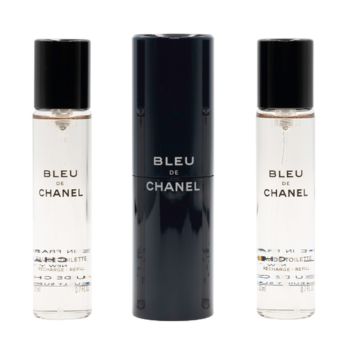 Chanel Bleu De Chanel EDT Twist and Spray 3x20ml